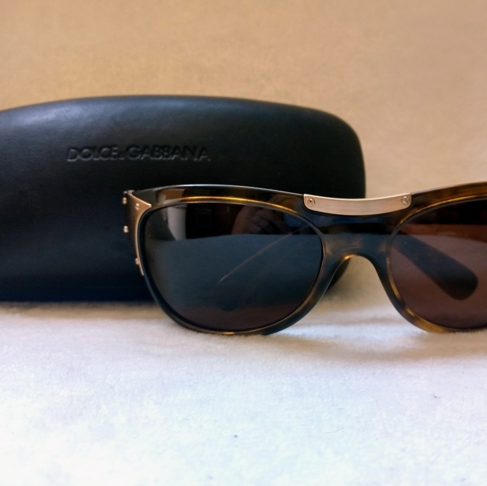 Dolce & Gabbana Tortoise Shell Sunglasses